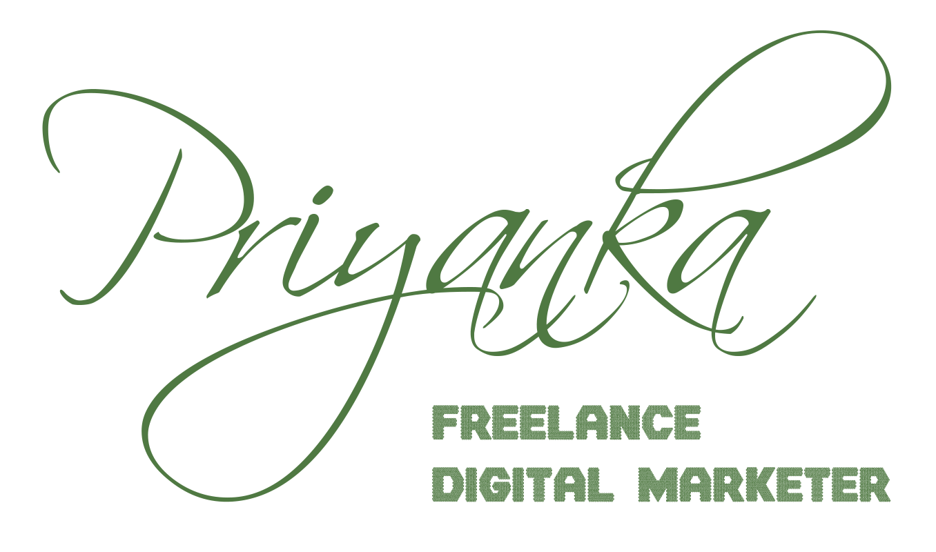 Logo Priyanka - Freelance Digital Marketer Logo Priyanka - Freelance Digital Marketer